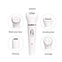 5 In 1 Facial Cleansing Brush Face Cleaner Scrubber Massager Skin Care Tools Electric Facial Brush Washing Massage Machine