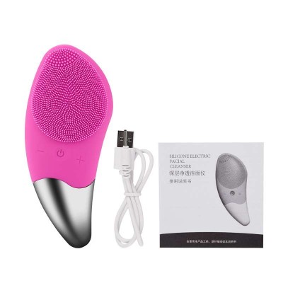 Inface Sonic Clean Ultrasonic Face Cleaning Brush  Pink Face Brush